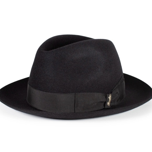 The Borsalino Classico Unisex Iconic Fedora Made in Italy Size 7 1/2 - Picture 5 of 13